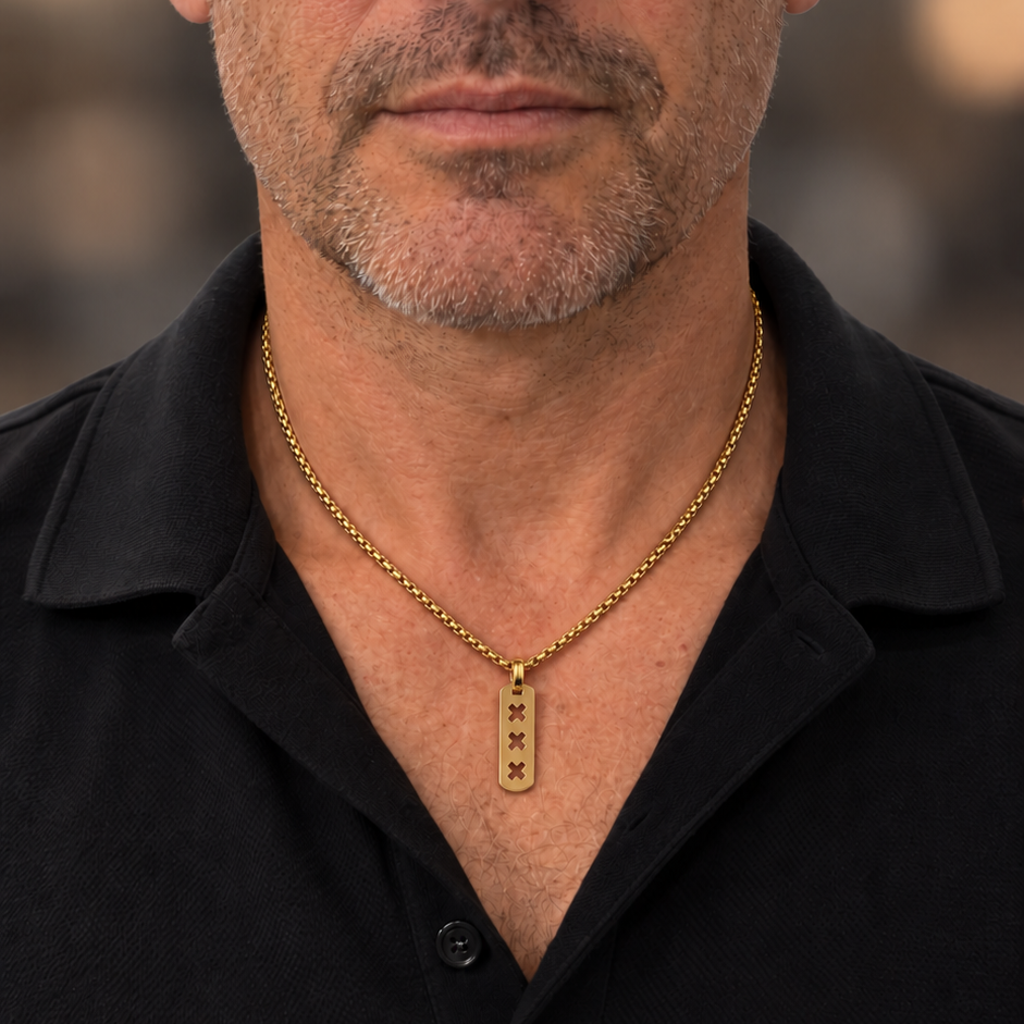 KETTING GOUD | AMSTERDAMSE KRUISJES