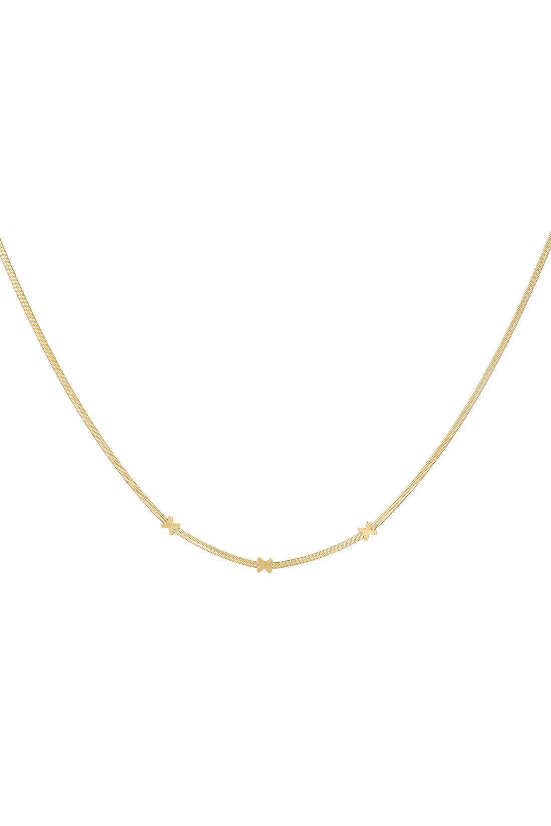 KETTING | 3 KRUISJES SNAKE