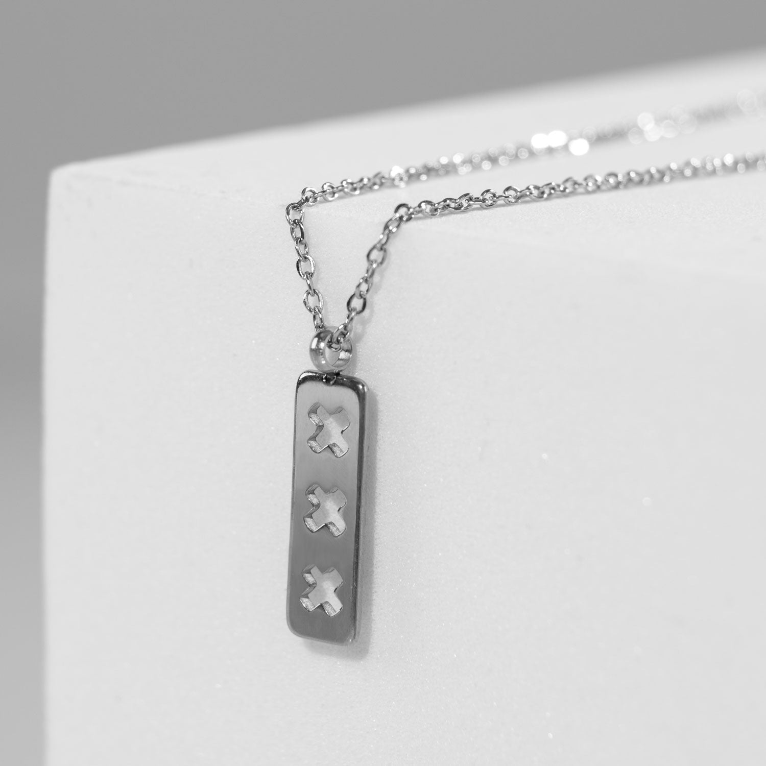 KETTING | 3 OPEN KRUISJES