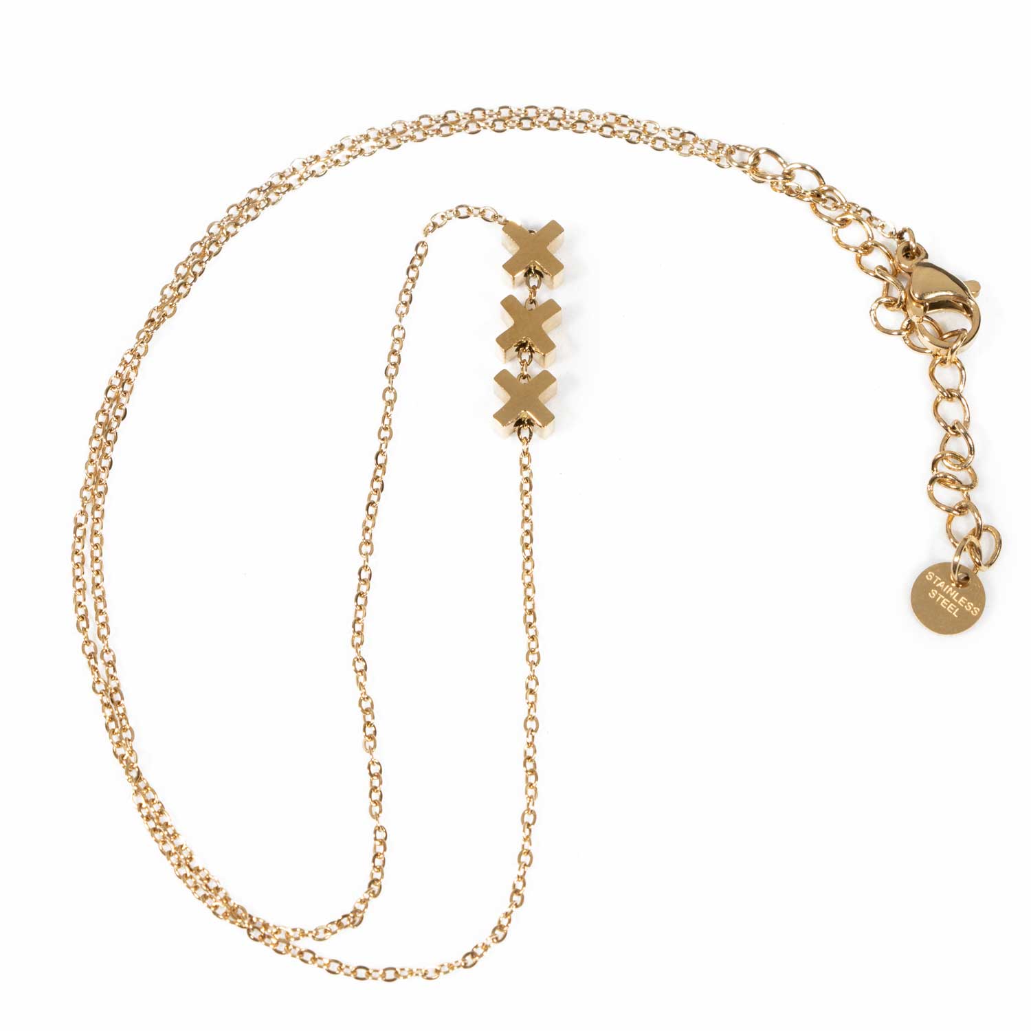 KETTING | 3 KRUISJES BOLD XXX