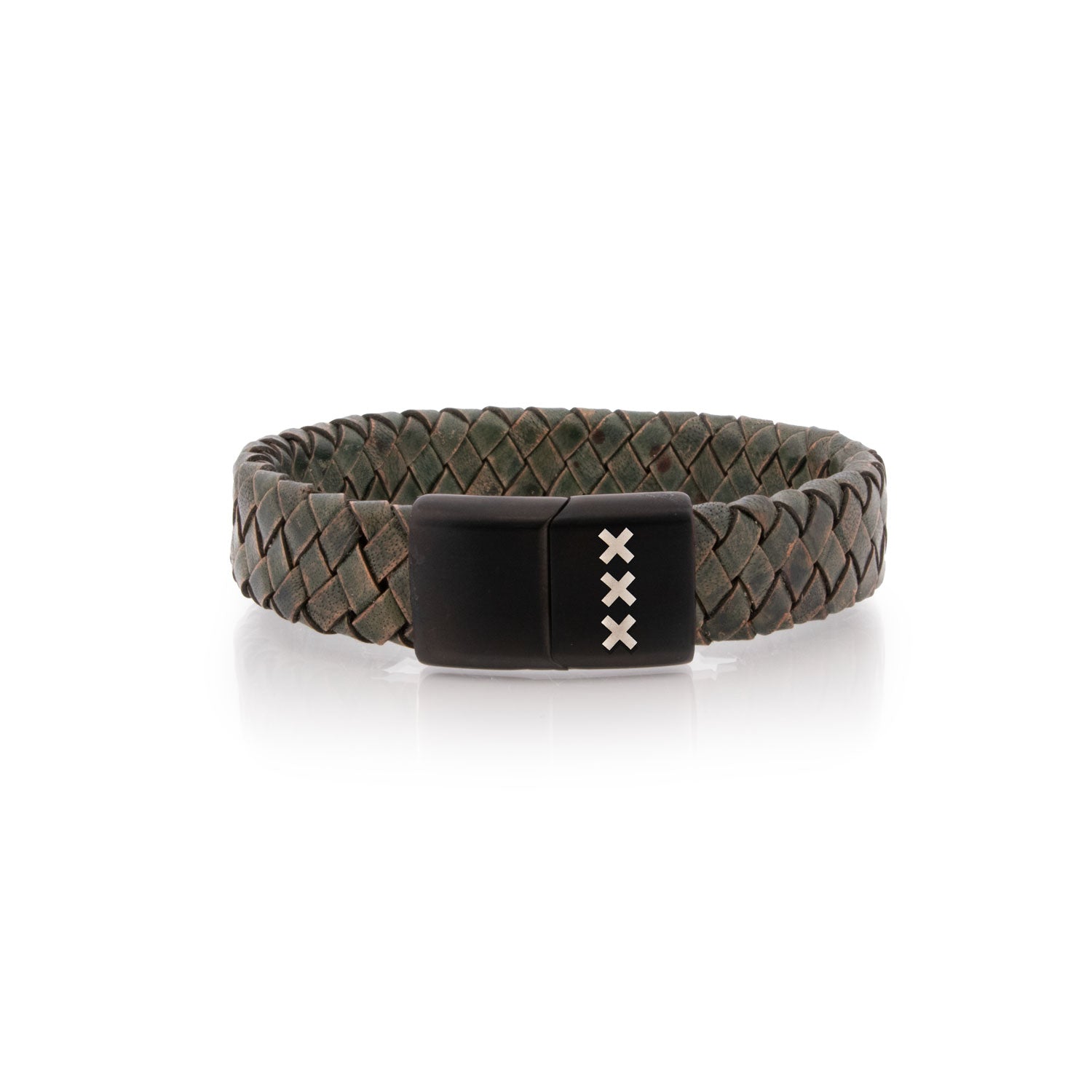 Leather Bracelet with Engraving – Amsterdam Edition