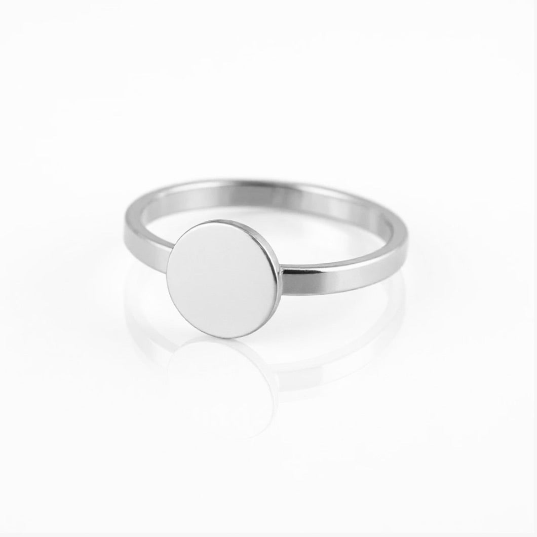 ZEGELRING AMSTERDAM SMAL ROND