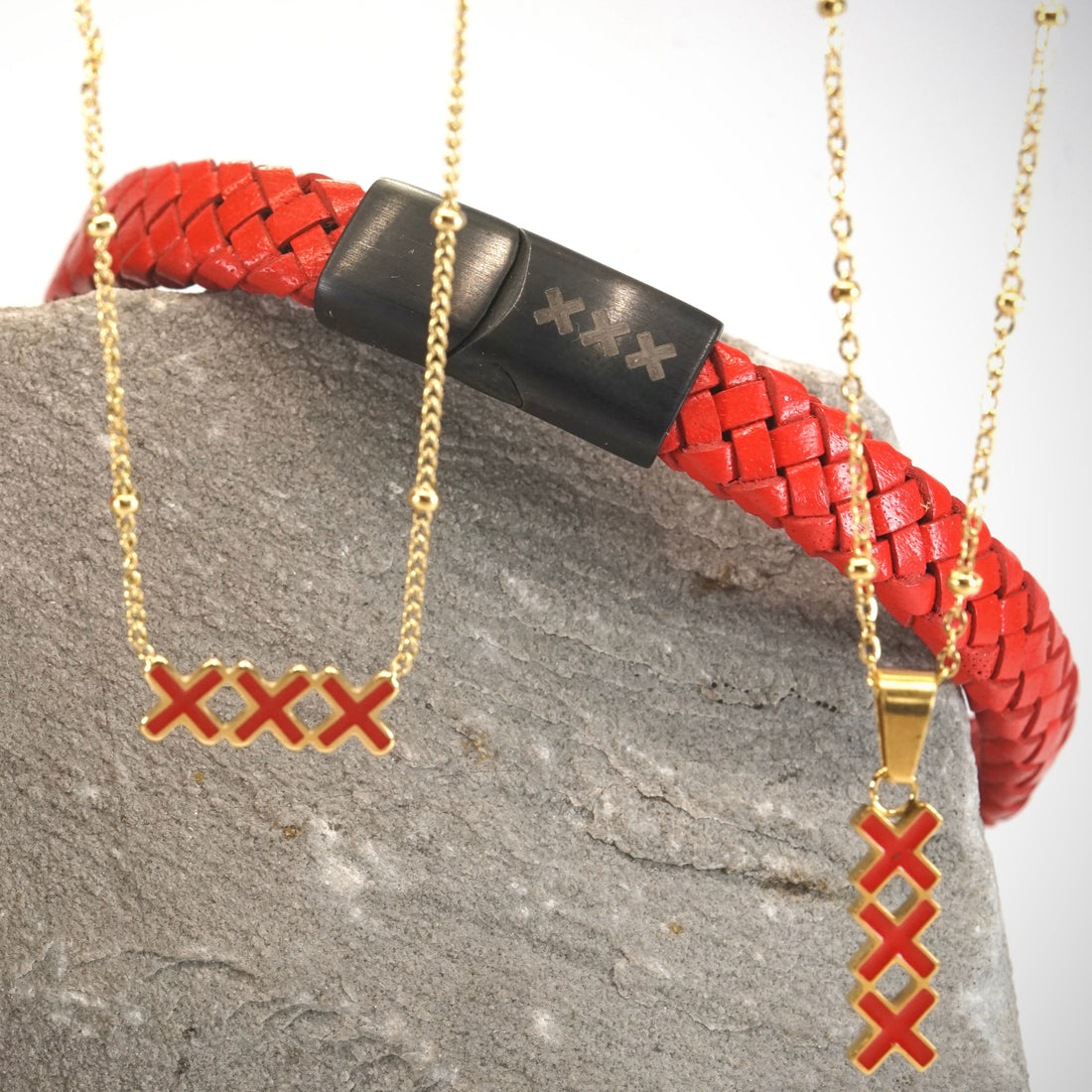 Leather Bracelet Mokum Collection - Small