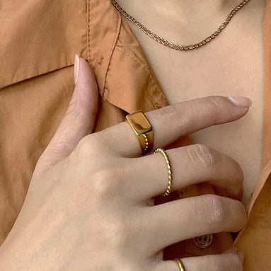 RING AMSTERDAM INITIALS