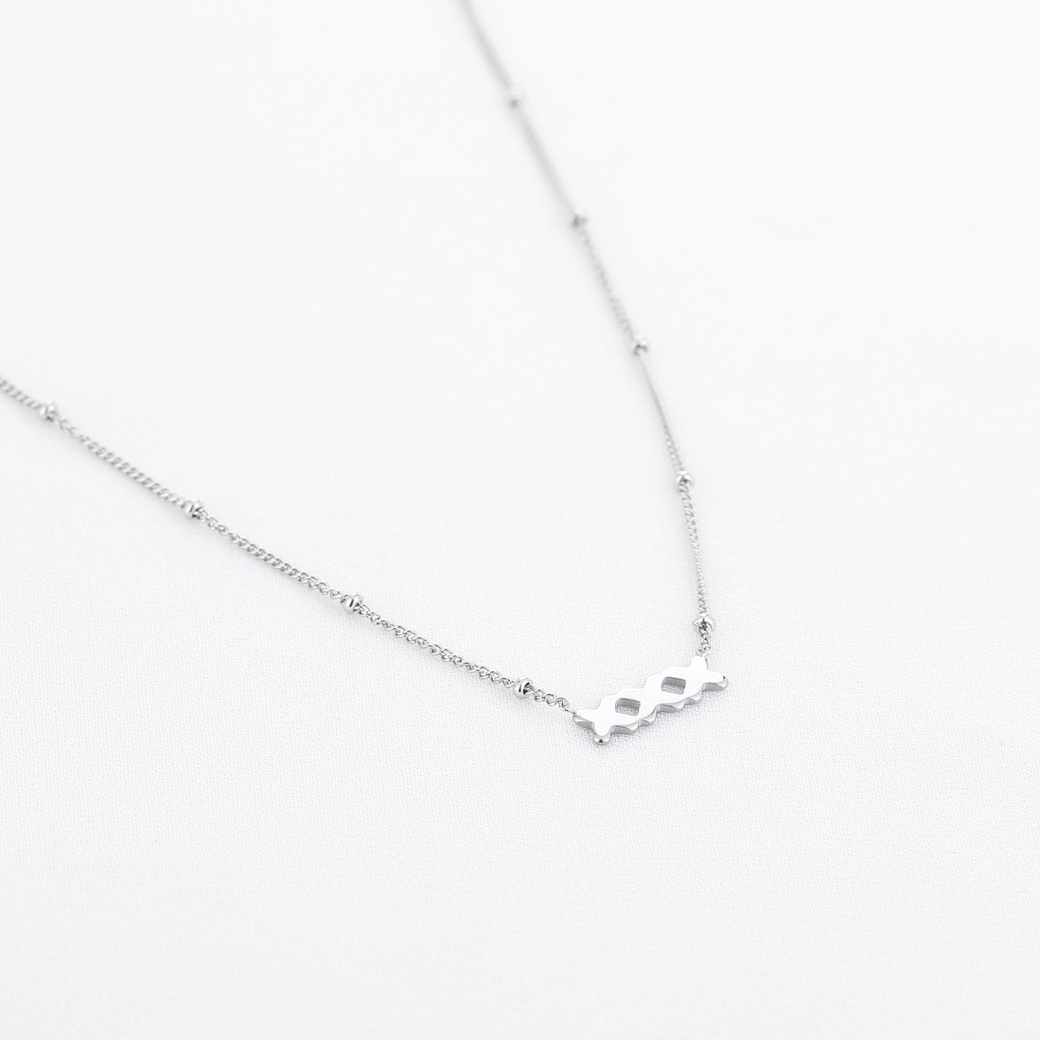 KETTING | 3 KRUISJES HORIZONTAAL