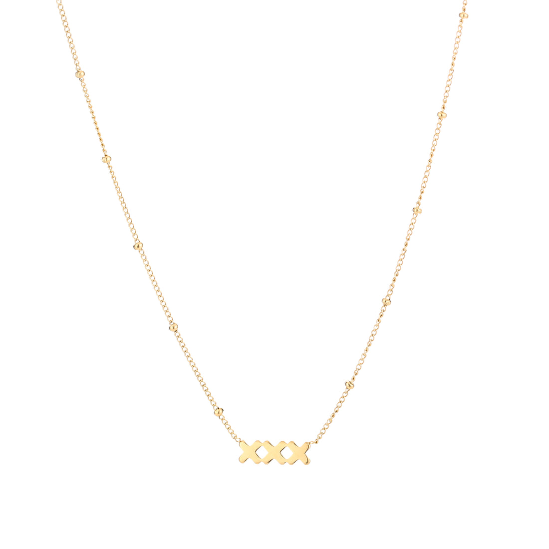 KETTING | 3 KRUISJES HORIZONTAAL