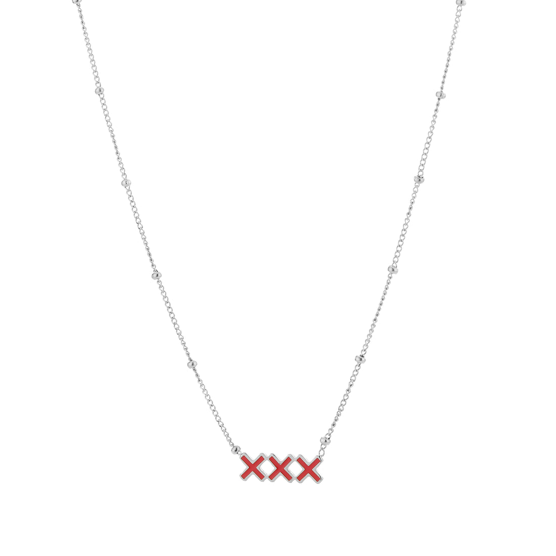 KETTING | 3 RODE KRUISJES HORIZON