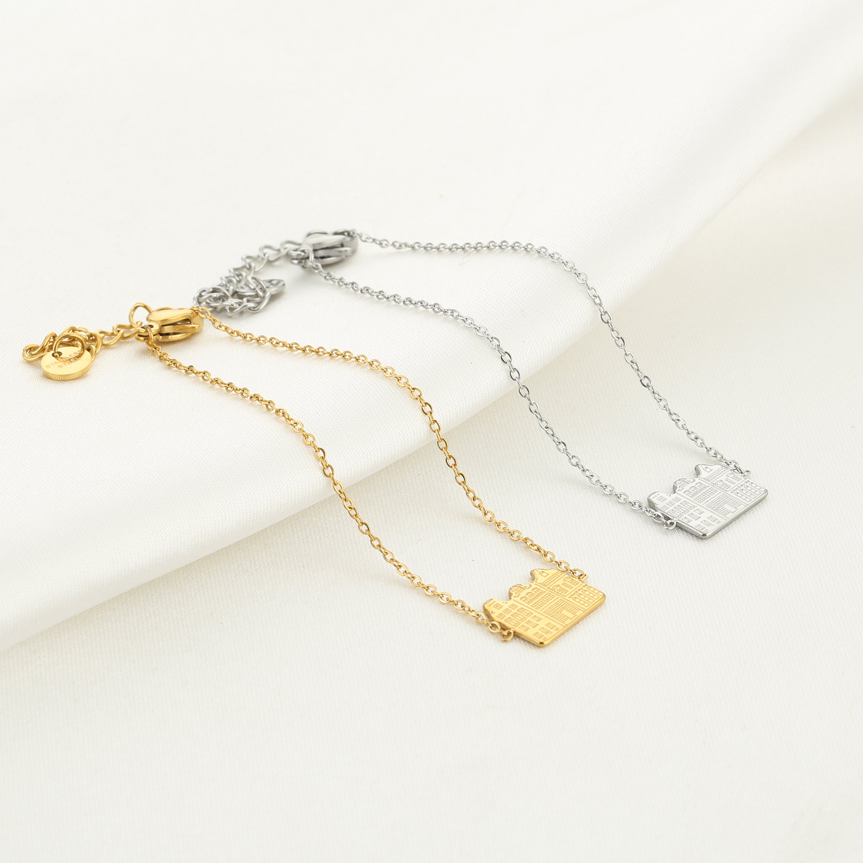 BRACELET STAINLESS STEEL CANAL HOUSE