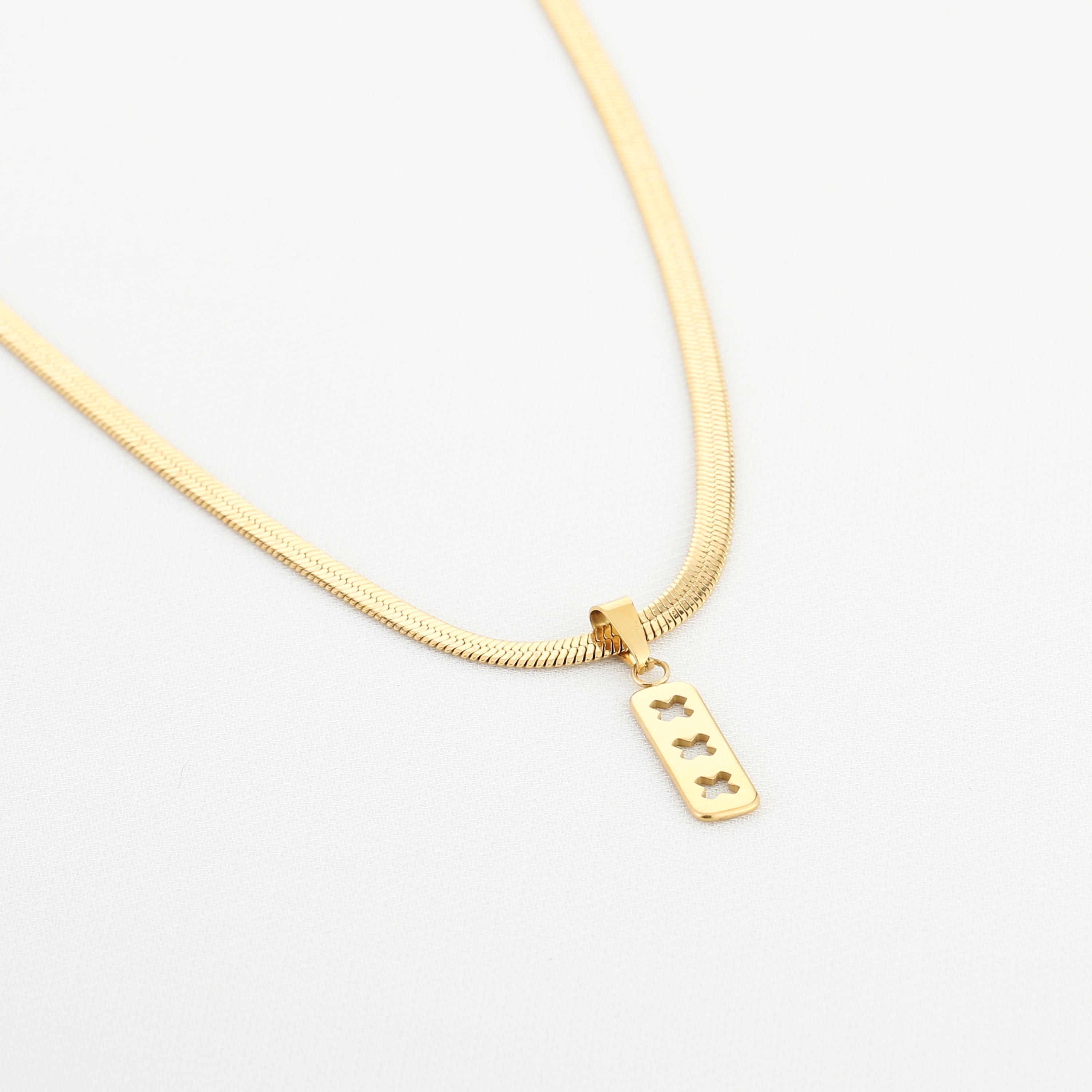 KETTING | SNAKE 3 OPEN KRUISJES