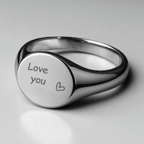 RING AMSTERDAM INITIALS