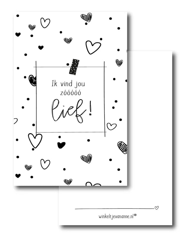 Kaartje | Zóóóóó lief
