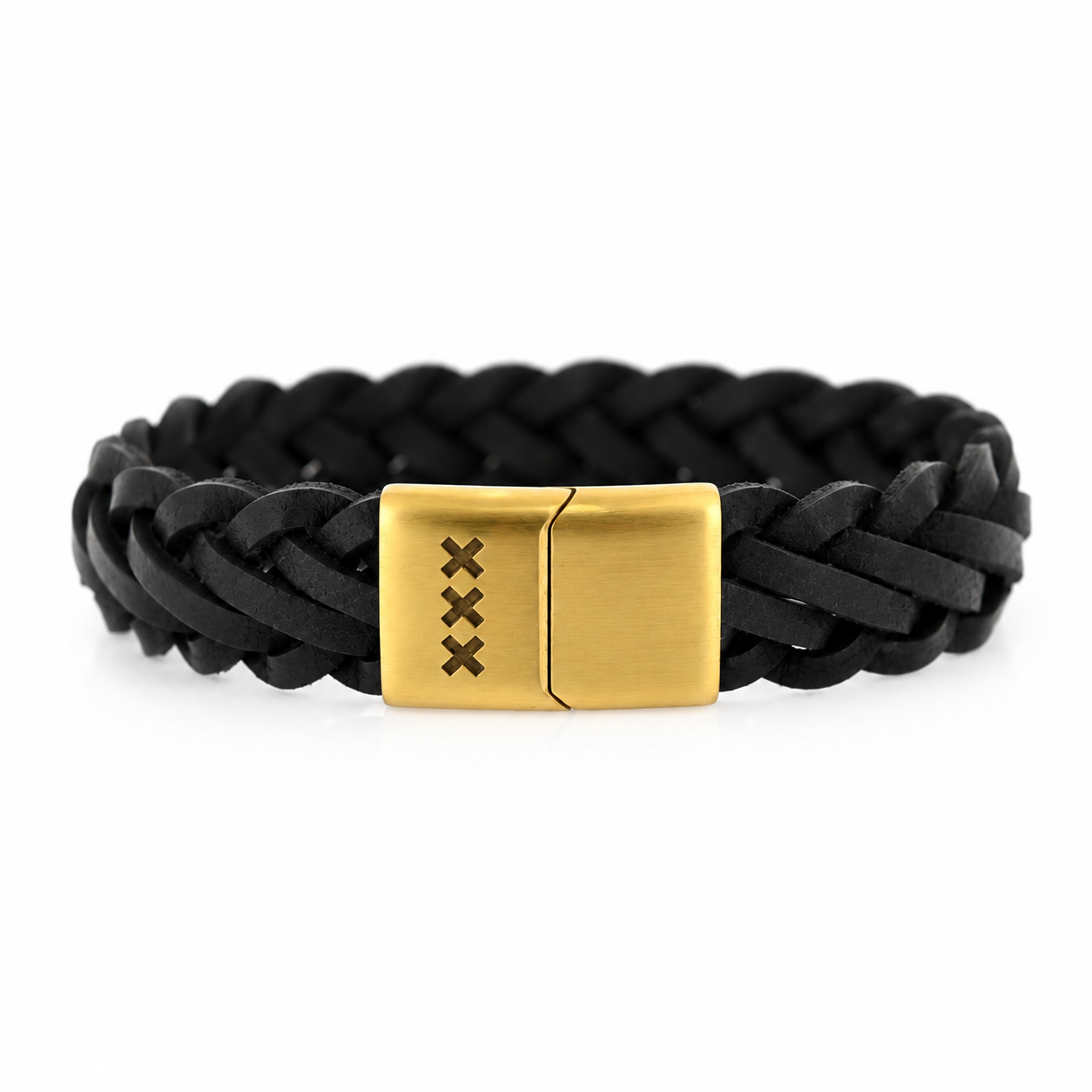Leren Armband met Gravure – XXX Edition