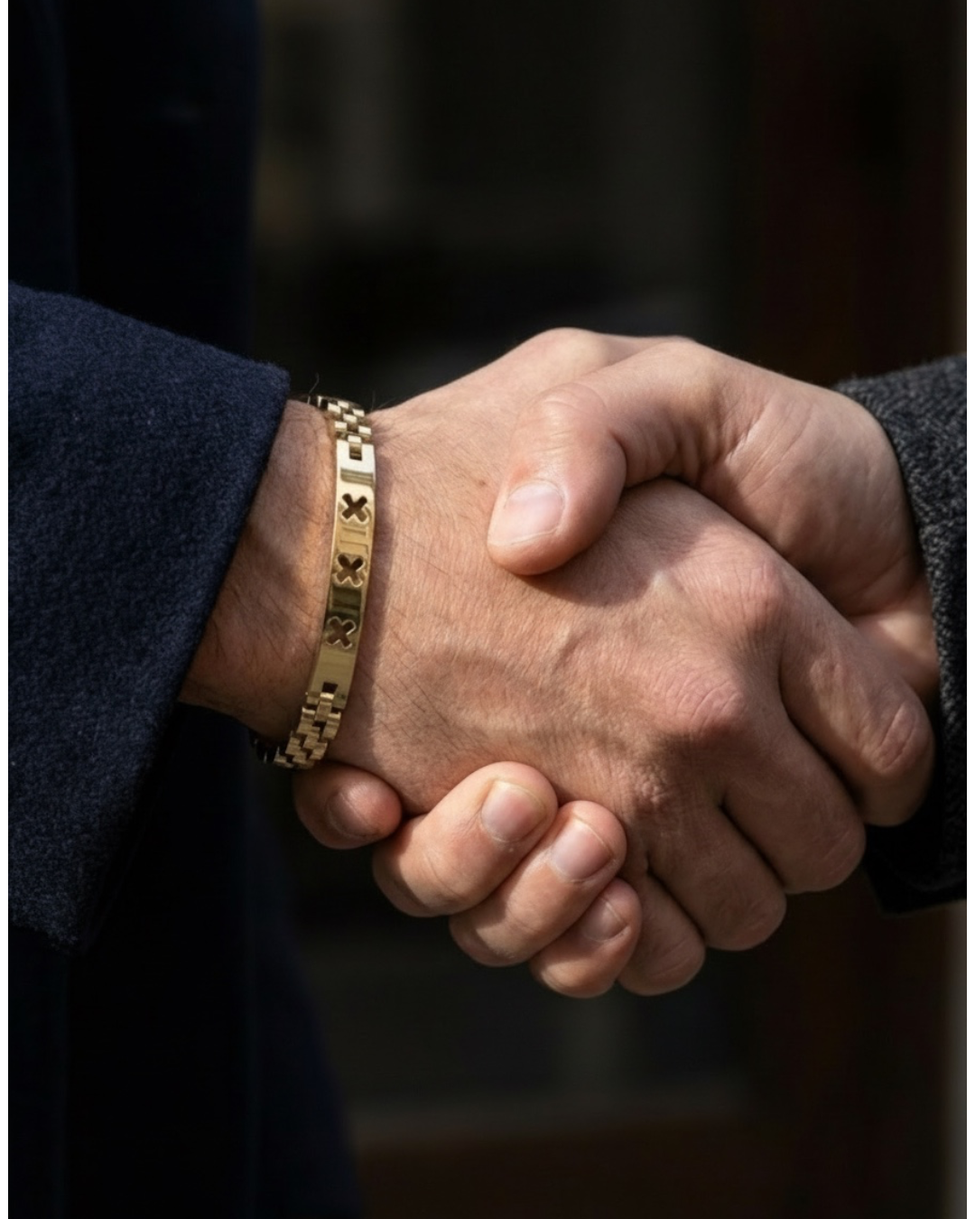 Zilver RVS Herenarmband | Trots