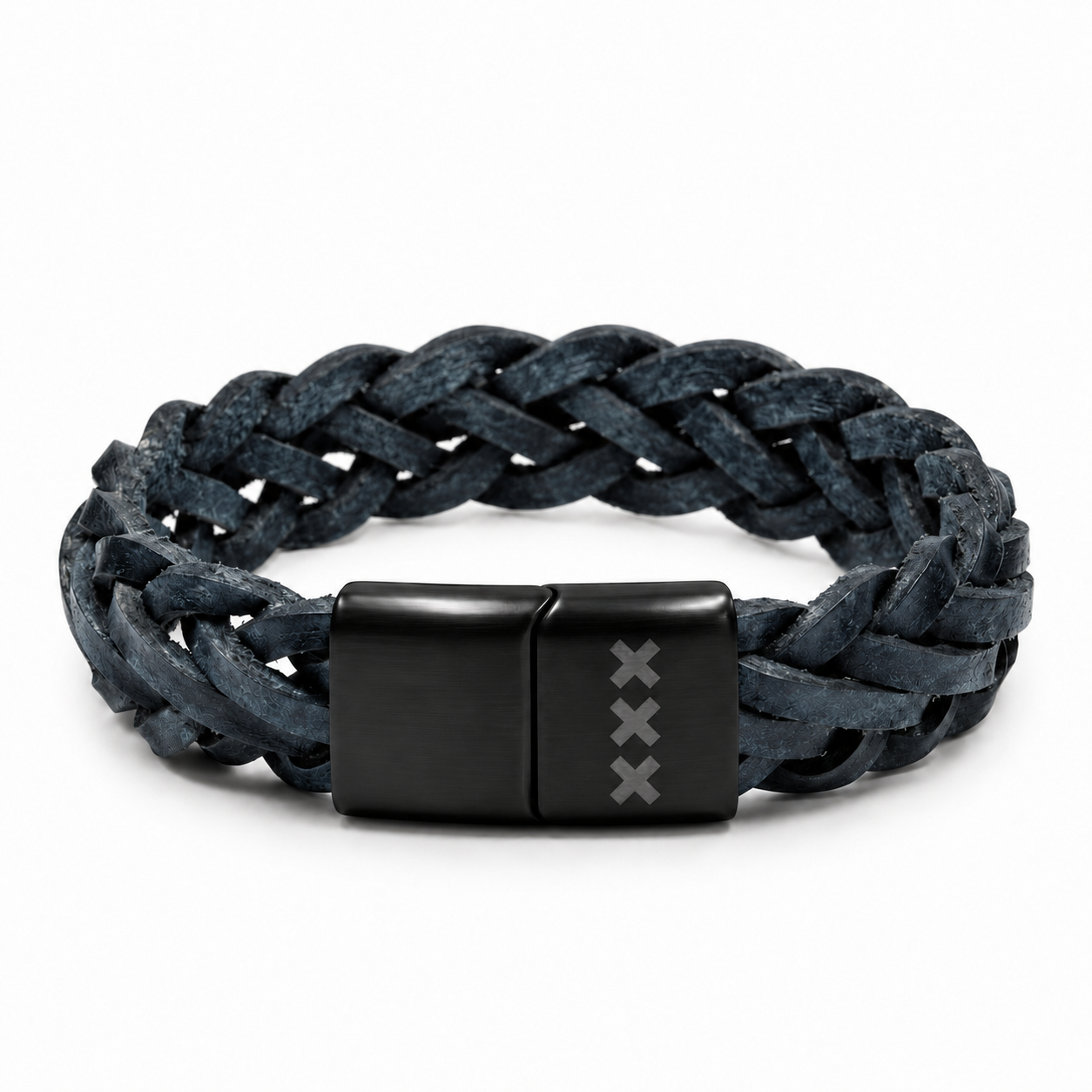 Leather Bracelet with Engraving – Amsterdam Edition
