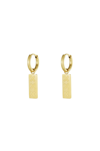 EARRING AMSTERDAM KRUISJES