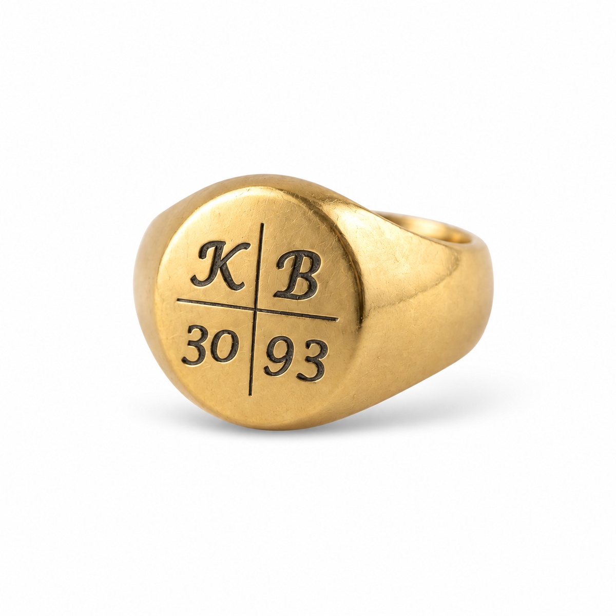 RING AMSTERDAM INITIALS