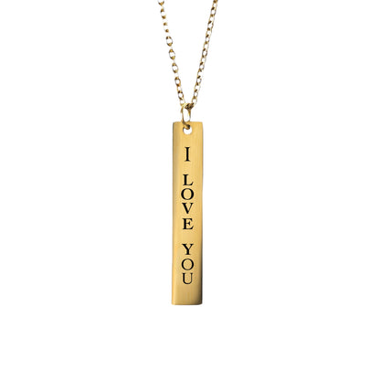 Necklace Personalized XXX