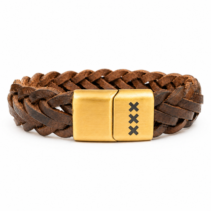 Leren Armband met Gravure – XXX Edition
