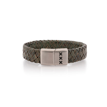 Leather Bracelet with Engraving – Amsterdam Edition