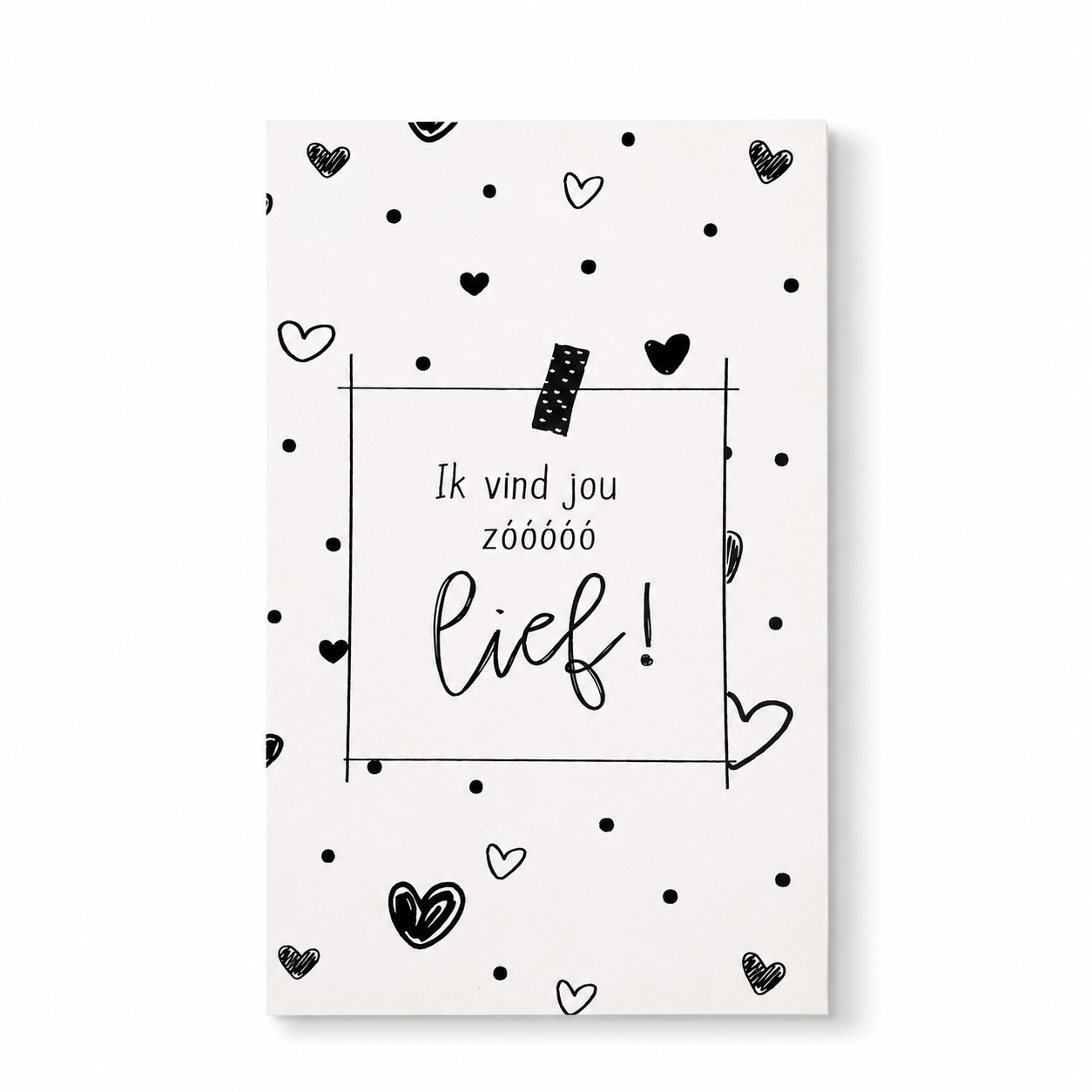 kaartje | Ik vind jou zooooo lief!