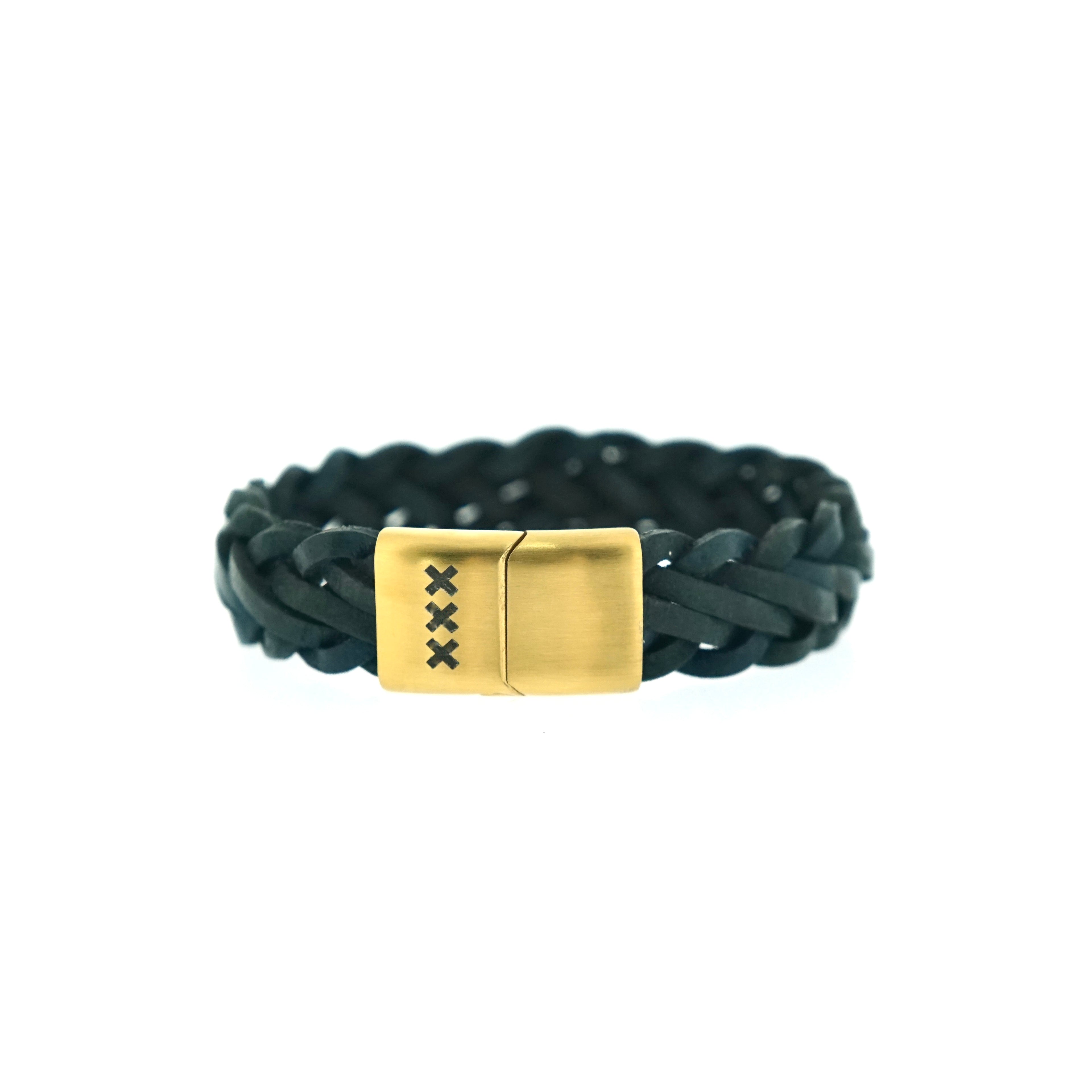 Leather Bracelet with Engraving – XXX Edition