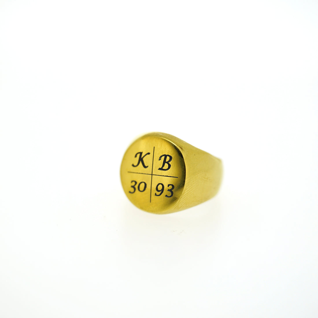 RING AMSTERDAM INITIALS