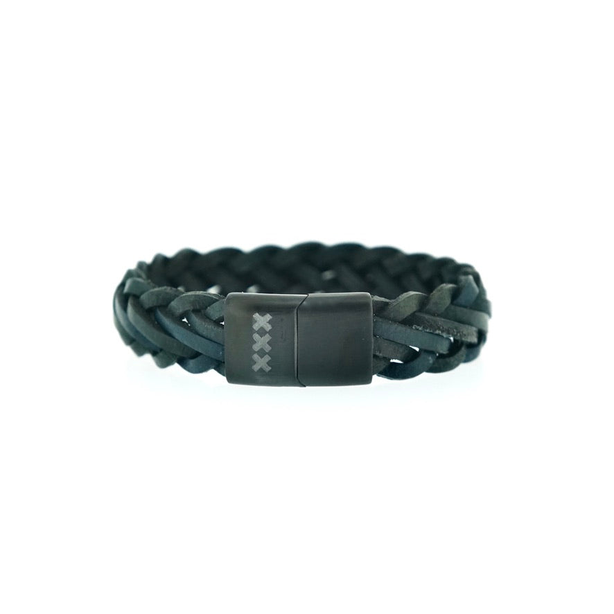 Leather Bracelet with Engraving – XXX Edition