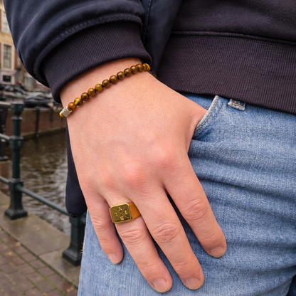 RING AMSTERDAM INITIALS 