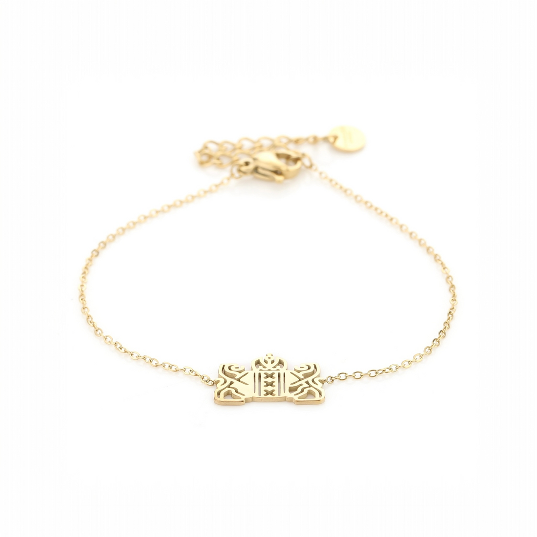 BRACELET STAINLESS STEEL SHIELD