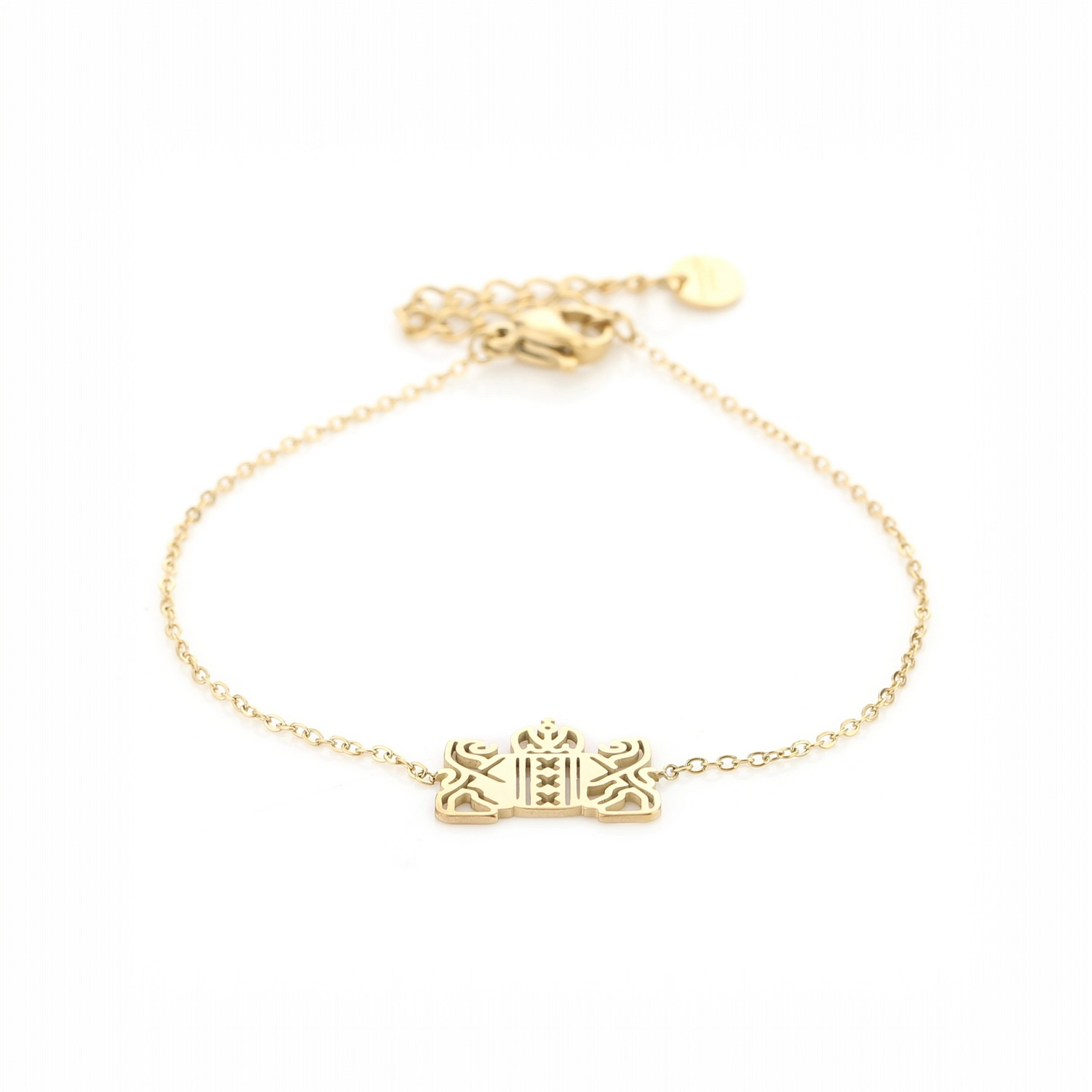 BRACELET STAINLESS STEEL SHIELD