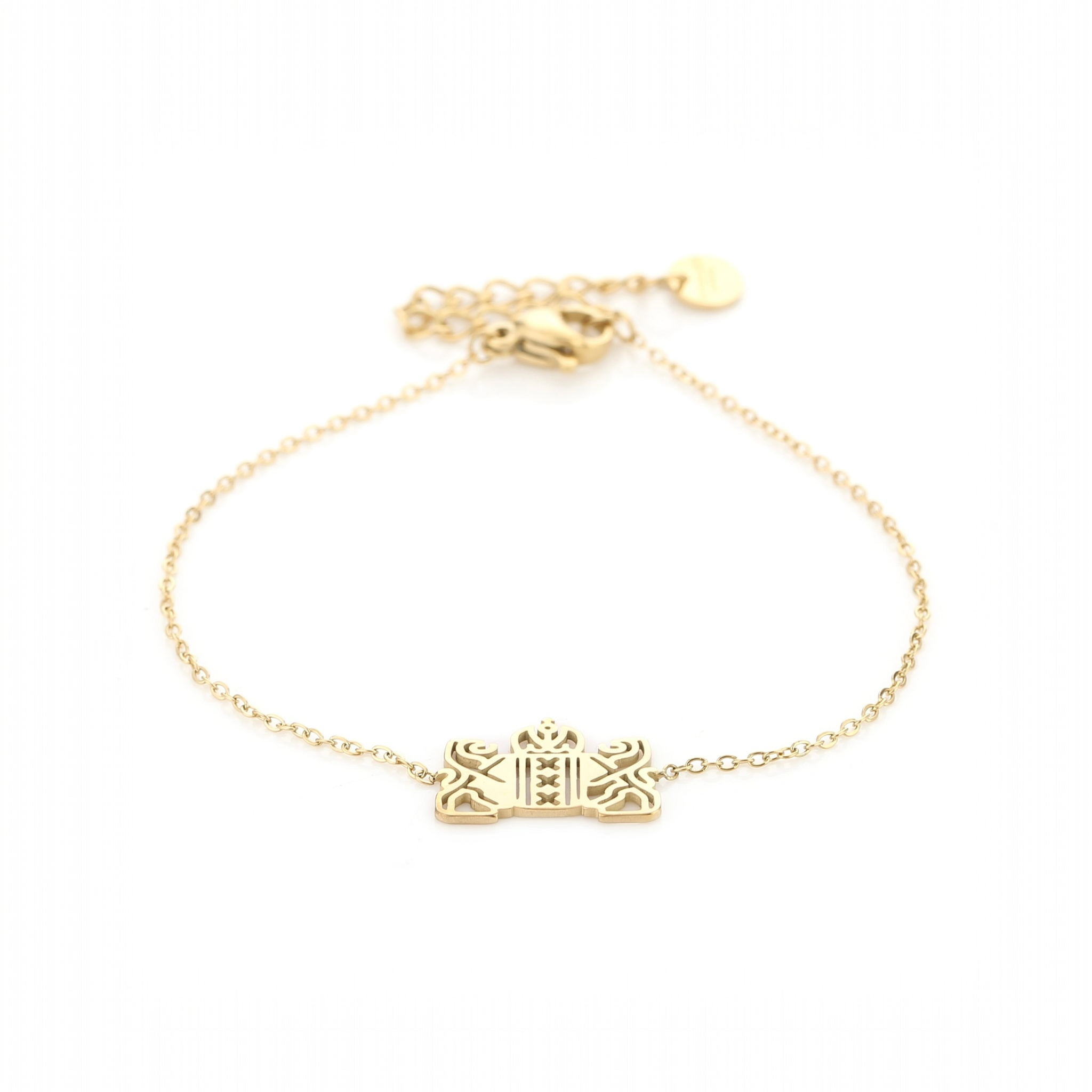 BRACELET STAINLESS STEEL SHIELD