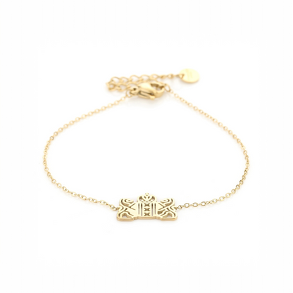 BRACELET STAINLESS STEEL SHIELD