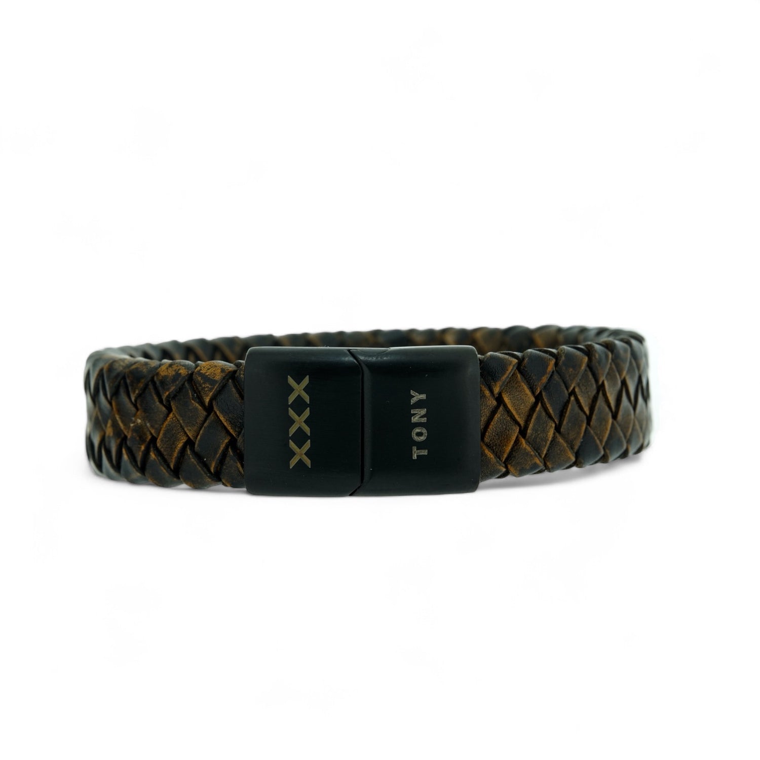 Customize Leather bracelet