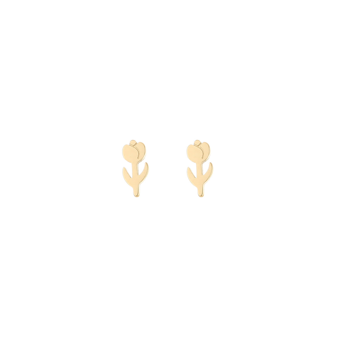 earring stud tulip