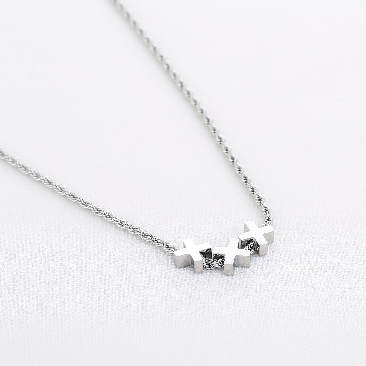 KETTING | 3 KRUISJES BOLD TWIST XXX