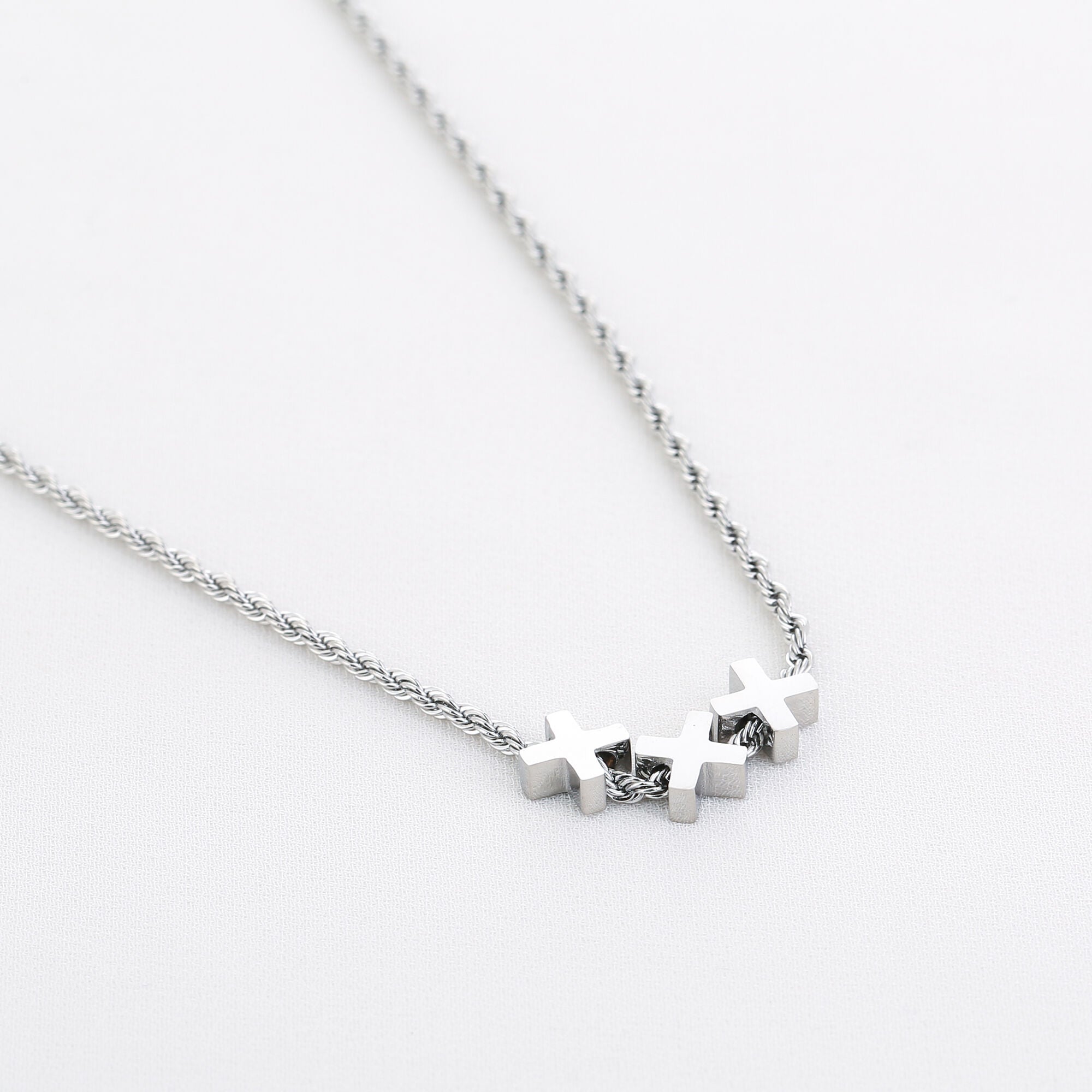 KETTING | 3 KRUISJES BOLD TWIST XXX