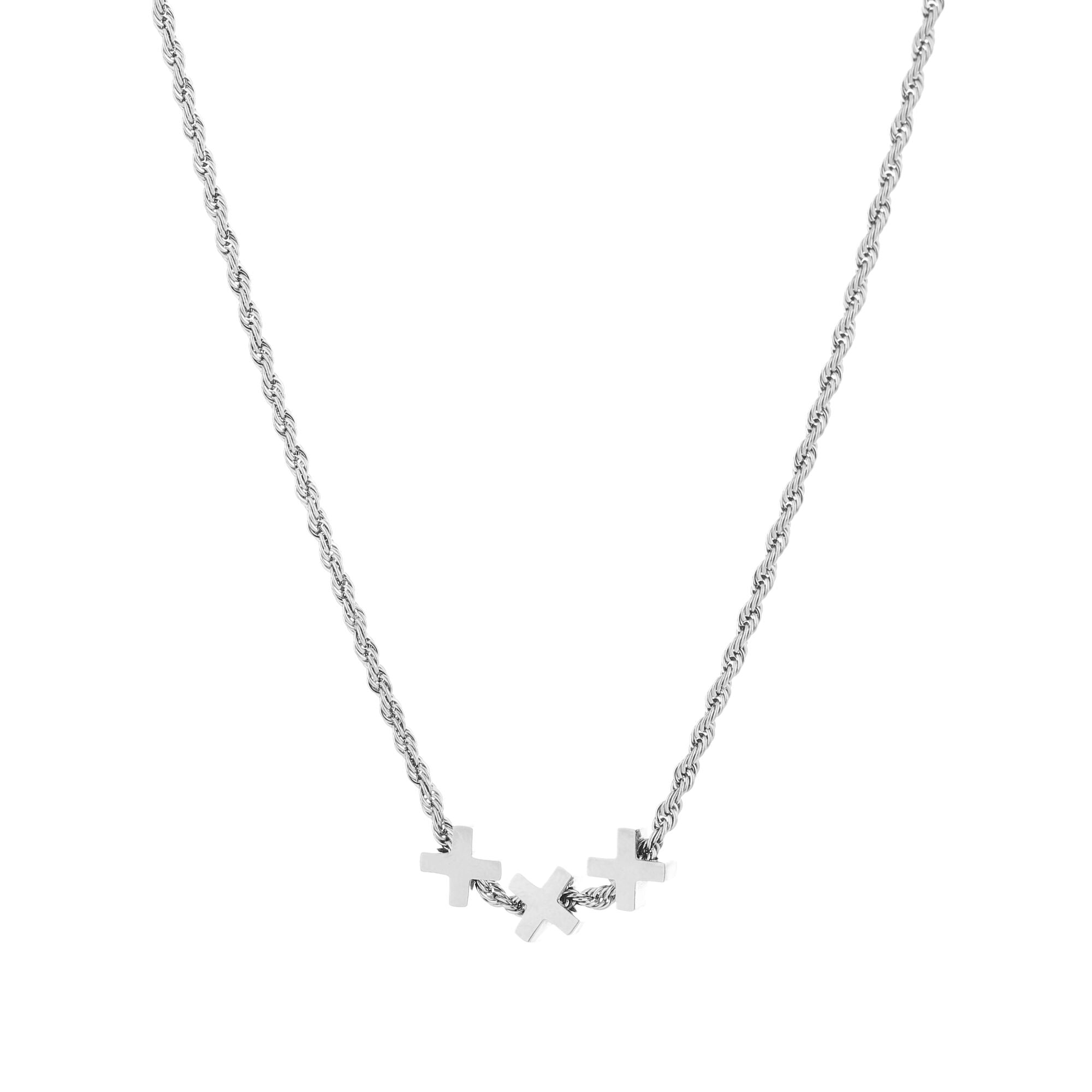 KETTING | 3 KRUISJES BOLD TWIST XXX
