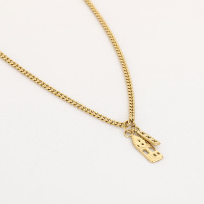 KETTING | MINI GRACHTENPANDJE MET XXX BEDEL