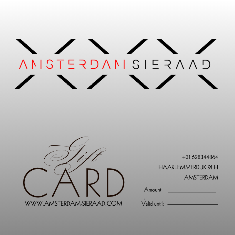 Amsterdam sieraad cadeaubon