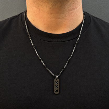 KETTING BLACK |  AMSTERDAMSE KRUISJES