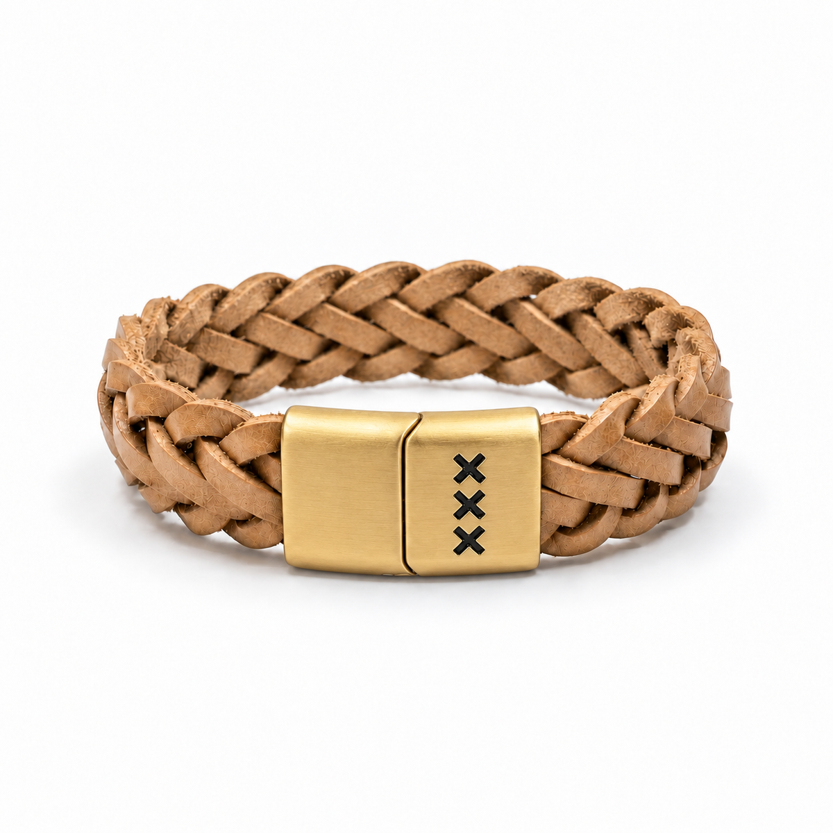 Leather Bracelet with Engraving – Amsterdam Edition