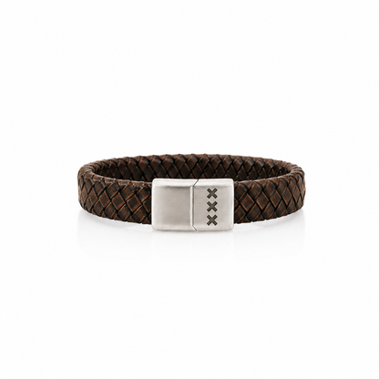 Leather Bracelet with Engraving – Mokum Edition