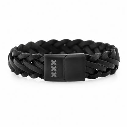 Leren Armband met Gravure – XXX Edition