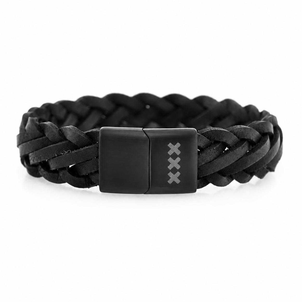 Leather Bracelet with Engraving – Amsterdam Edition